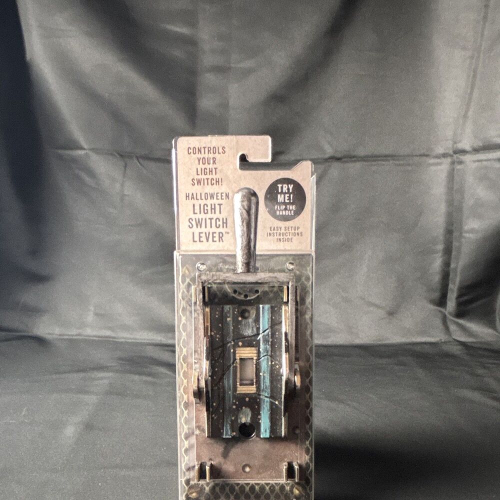 A Cracker Barrel retail  store product: Halloween Light Switch Lever Accessory